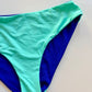 Slip Costume Double Face Blu/Menta