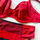 Reggiseno Costume Con Ferretto Rosso Mattone 81390