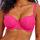 Fascinate Reggiseno A Balconcino Con Ferretto E Coppe Soft Hot Pink ULTIME TAGLIE PRONTA CONSEGNA