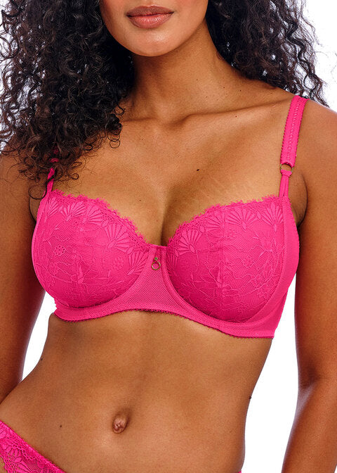 Fascinate Reggiseno A Balconcino Con Ferretto E Coppe Soft Hot Pink ULTIME TAGLIE PRONTA CONSEGNA