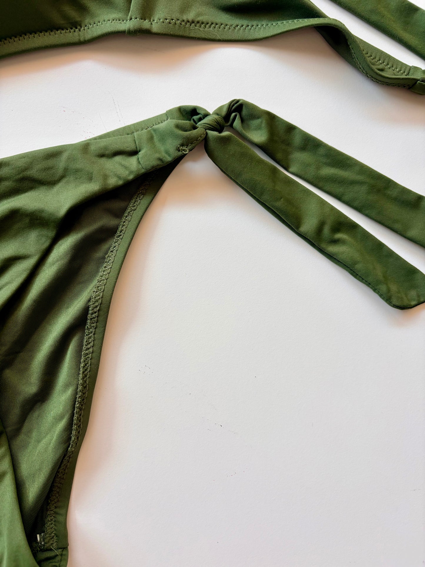 Slip Costume con Laccetti Verde Vacanze Italiane ULTIME TAGLIE PRONTA CONSEGNA