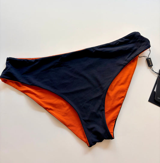 Slip Costume Double Face Nero/ Arancione