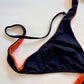 Triangolo Senza Ferretto Costume Double Face Nero/Arancione