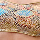 Fascia Costume Senza Ferretto Haideah Fantasia ULTIME TAGLIE PRONTA CONSEGNA