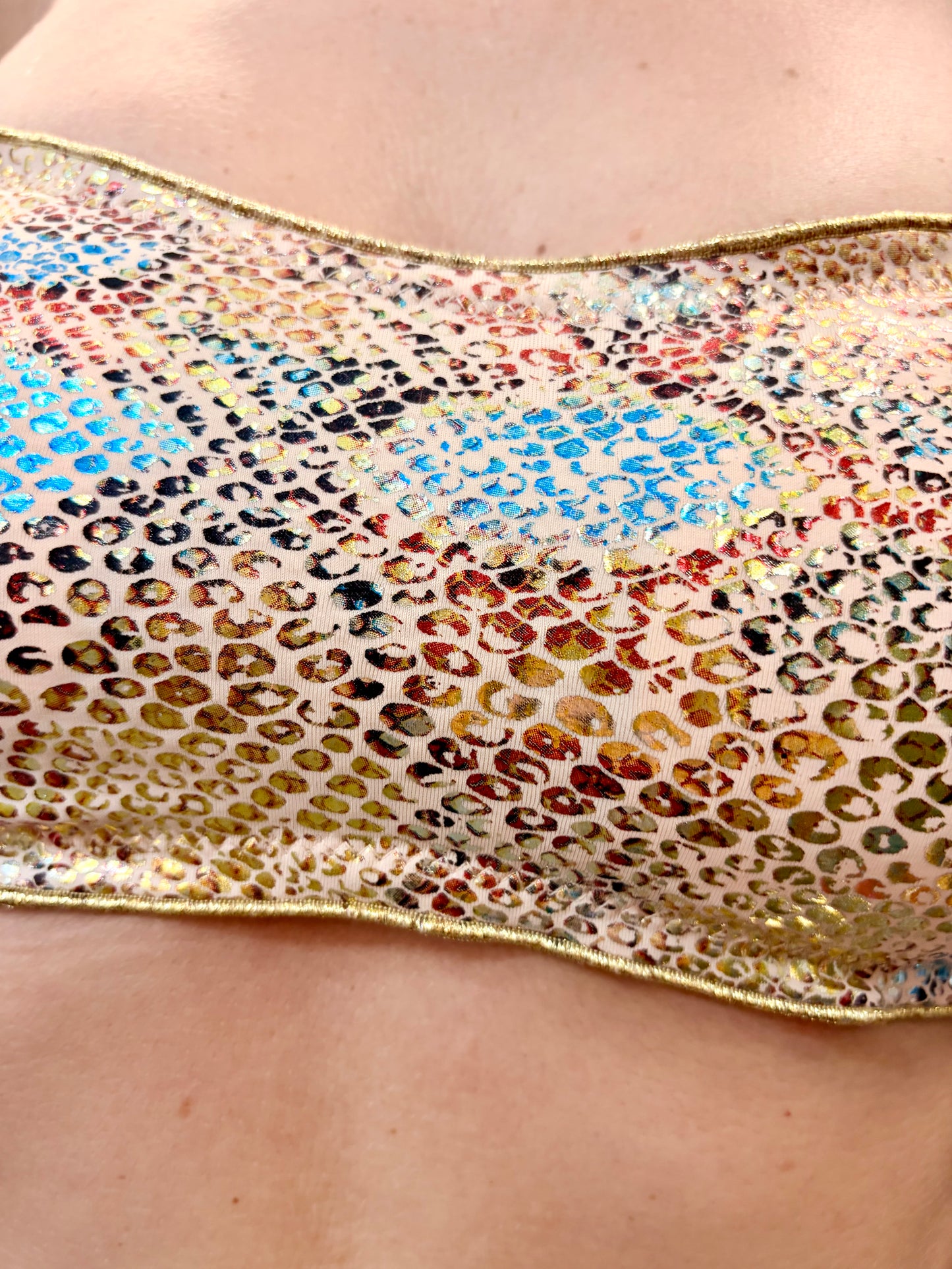 Fascia Costume Senza Ferretto Haideah Fantasia ULTIME TAGLIE PRONTA CONSEGNA