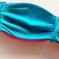 Fascia Double Face Ciliegia/Smeraldo Senza Ferretto Haideah ULTIME TAGLIE PRONTA CONSEGNA