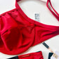 Reggiseno Costume Con Ferretto Rosso Mattone 81390