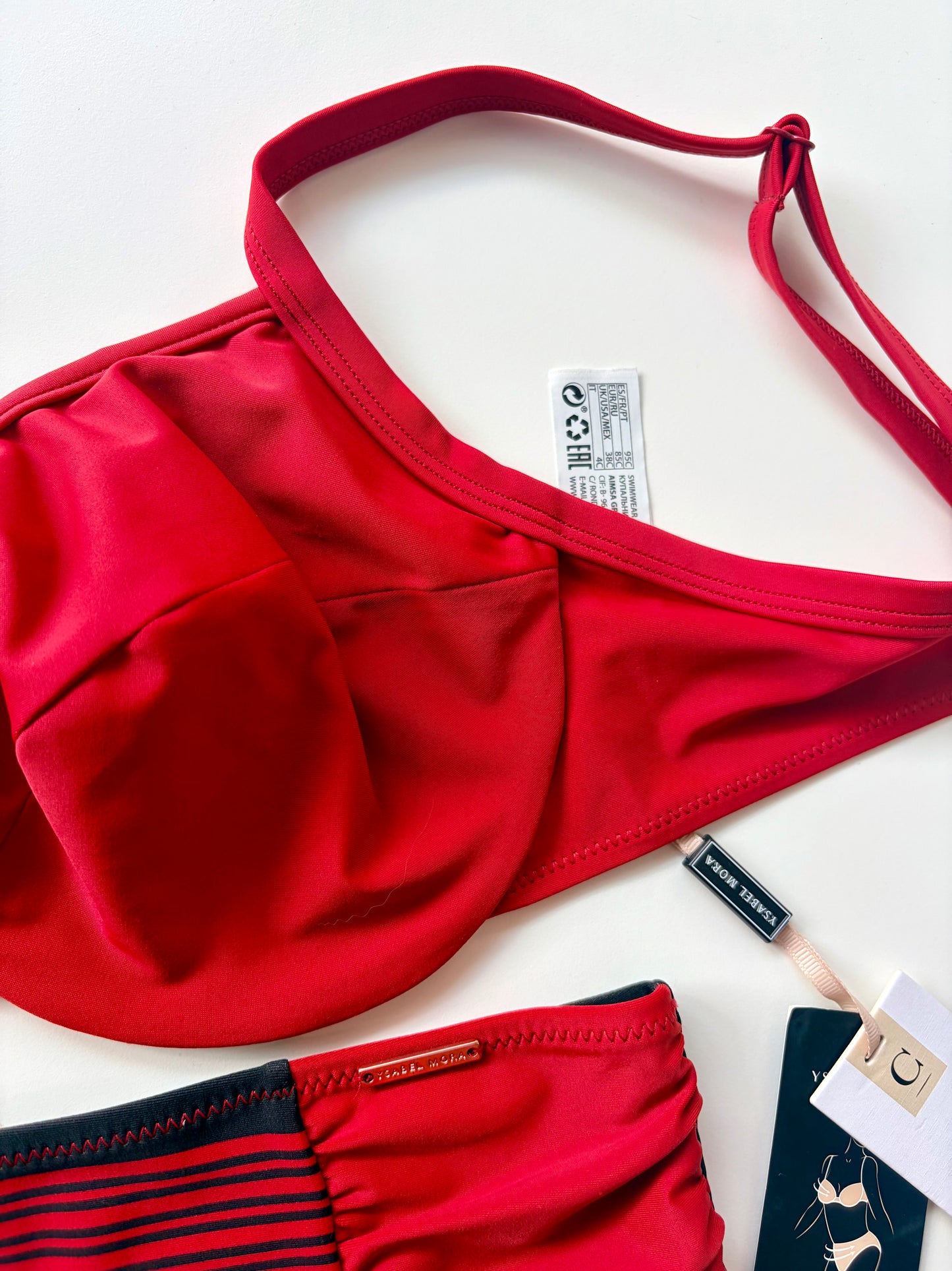 Reggiseno Costume Con Ferretto Rosso Mattone 81390
