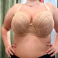 Reggiseno Valentine con coppa ricamata in pizzo soft e ferretto Nude