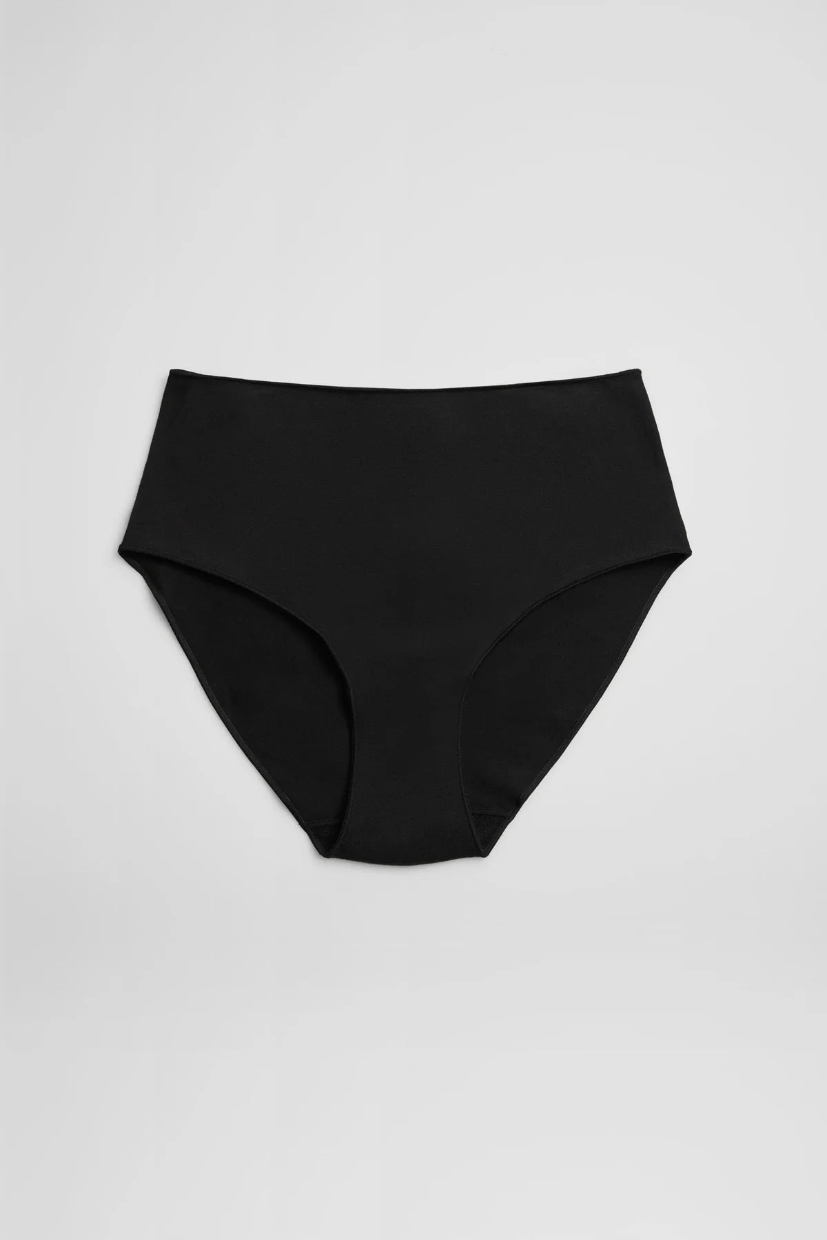 Slip  A Vita Alta Cotone Nero 19642 PRONTA CONSEGNA