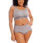 Elomi Downtime Bralette Senza Ferretto in Cotone Modal Traspirante Ideale Per Seni Abbondanti Grigio