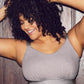 Elomi Downtime Bralette Senza Ferretto in Cotone Modal Traspirante Ideale Per Seni Abbondanti Grigio