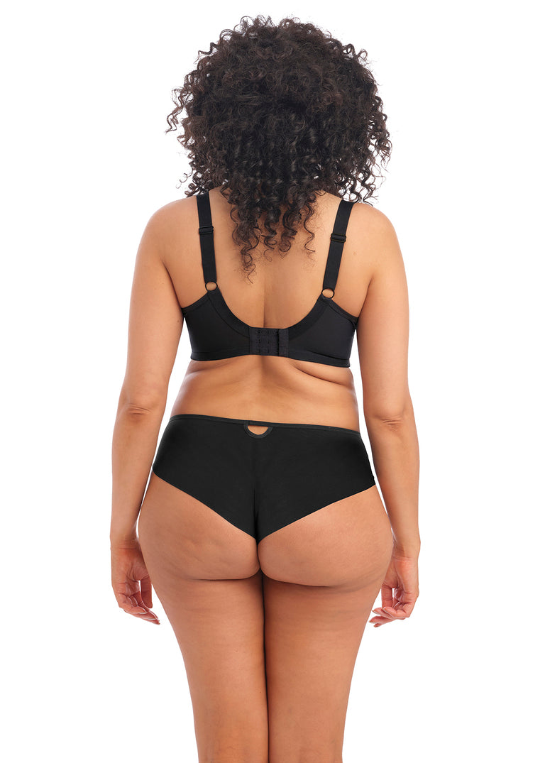 Priya Black Reggiseno Con Ferretto E Coppe Soft Ricamate con Pizzo