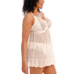 Elomi Priya Sottoveste Babydoll Con Coppe Integrate Soft Vanilla