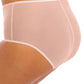 Elomi Matilda Slip A Vita Alta Leggermente Contenitivo Anche Taglie Curvy Pearl Blush