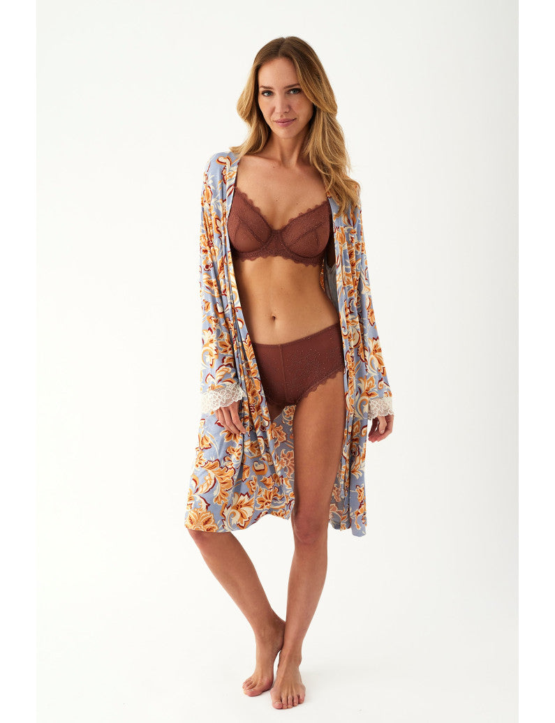 Vestaglia Kimono Modal N19244 ULTIME TAGLIE PRONTA CONSEGNA