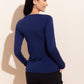 Maglia Maniche Lunghe Eucalipto Blu