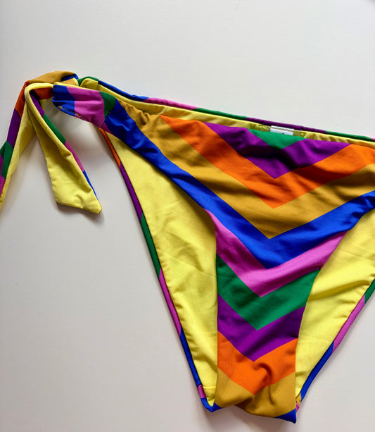 Slip Costume Multicolor Con Laccetti ULTIME TAGLIE PRONTA CONSEGNA