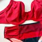 Reggiseno Costume Con Ferretto Rosso Mattone 81390