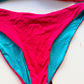 Slip Costume Double Face Ciliegia/Smeraldo ULTIME TAGLIE PRONTA CONSEGNA