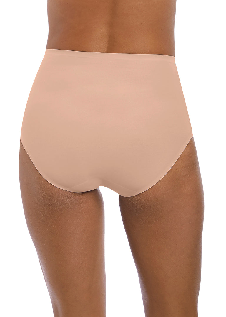 Fantasie Smoothease Slip A Vita Alta Liscio Effetto Taglio Laser Natural Beige