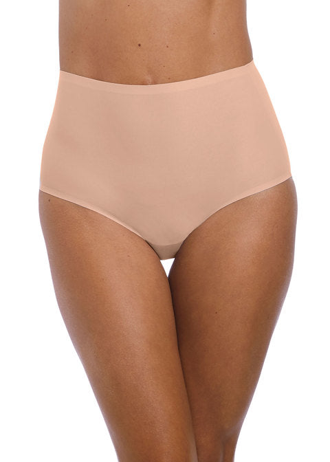 Fantasie Smoothease Slip A Vita Alta Liscio Effetto Taglio Laser Natural Beige