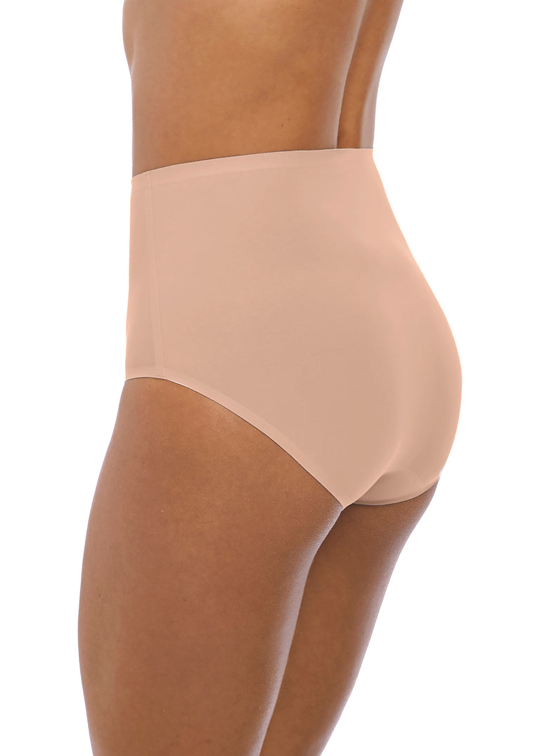 Fantasie Smoothease Slip A Vita Alta Liscio Effetto Taglio Laser Natural Beige