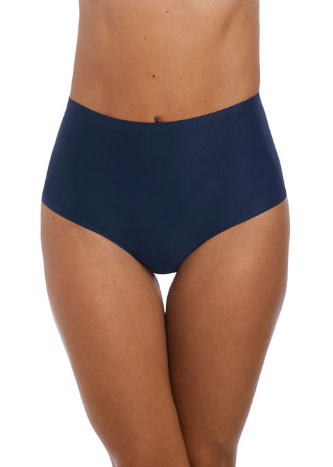 Fantasie Smoothease Slip A Vita Alta Liscio Effetto Taglio Laser Navy