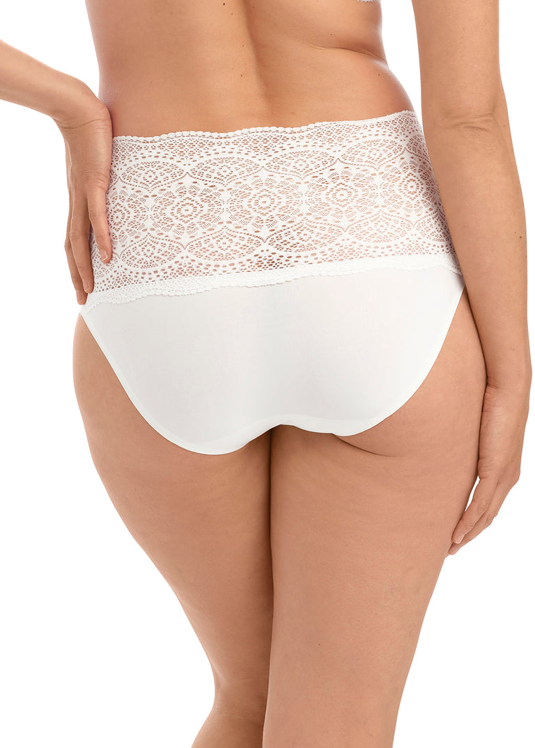 Lace Ease Ivory Full Brief