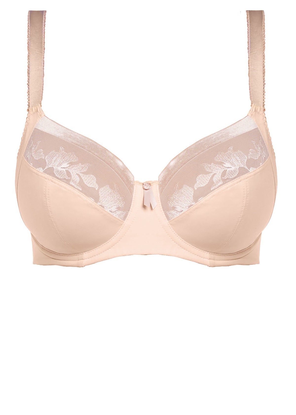 Reggiseno Illusion Liscio e Minimizer con Ferretto e Side Support Nude