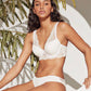 Bralette MICROLACE PREFORMATA 0148 Avorio ULTIME TAGLIE PRONTA CONSEGNA-ARTICOLO IN SVENDITA FINALE-NON SOGGETTO A RESI O CAMBI