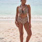 Style Loretta Double Face leopardato/ nero Bikini Top 8746-1 ULTIME TAGLIE PRONTA CONSEGNA