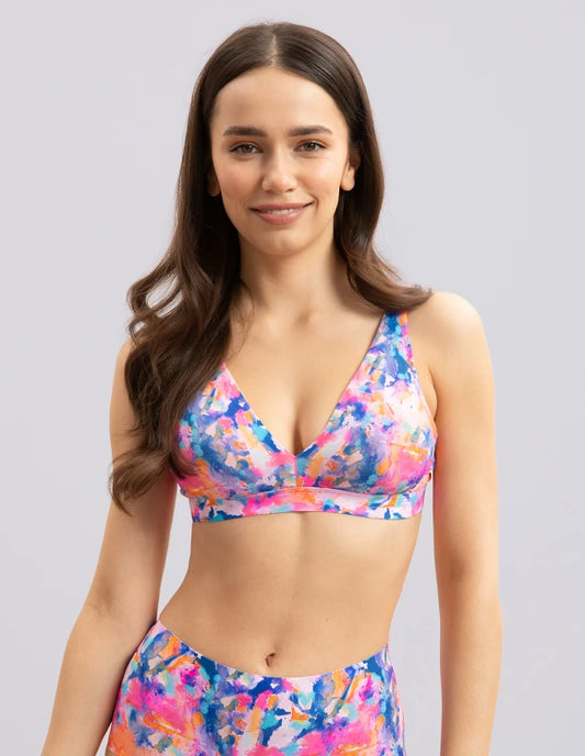 Paloma Bralette Senza Ferretto Con Coppe Morbide Floreale