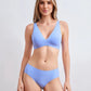 Paloma Slip A Vita Media Blu