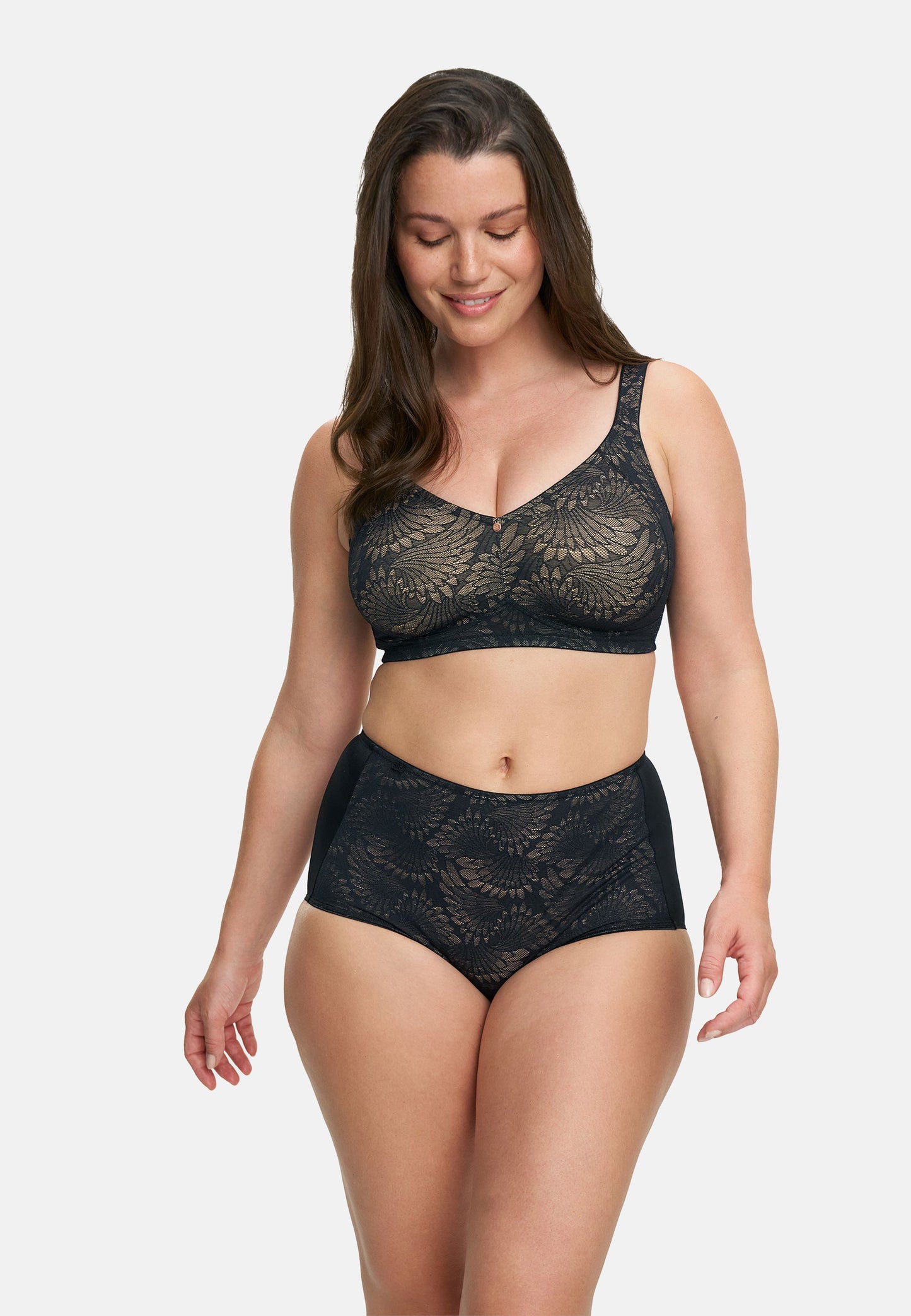 Seviglia Reggiseno Senza Ferretto E Coppe Preformate Nero