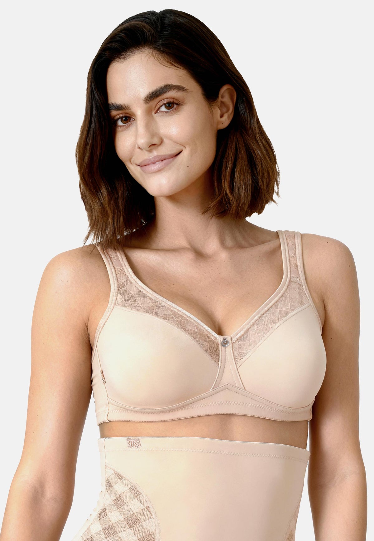 Susa Aruba Reggiseno Senza Ferretto Con Coppe Preformate Nude
