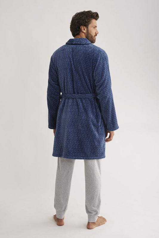 Vestaglia unisex lunga con cordone H33724 ULTIMI PEZZI PRONTA CONSEGNA