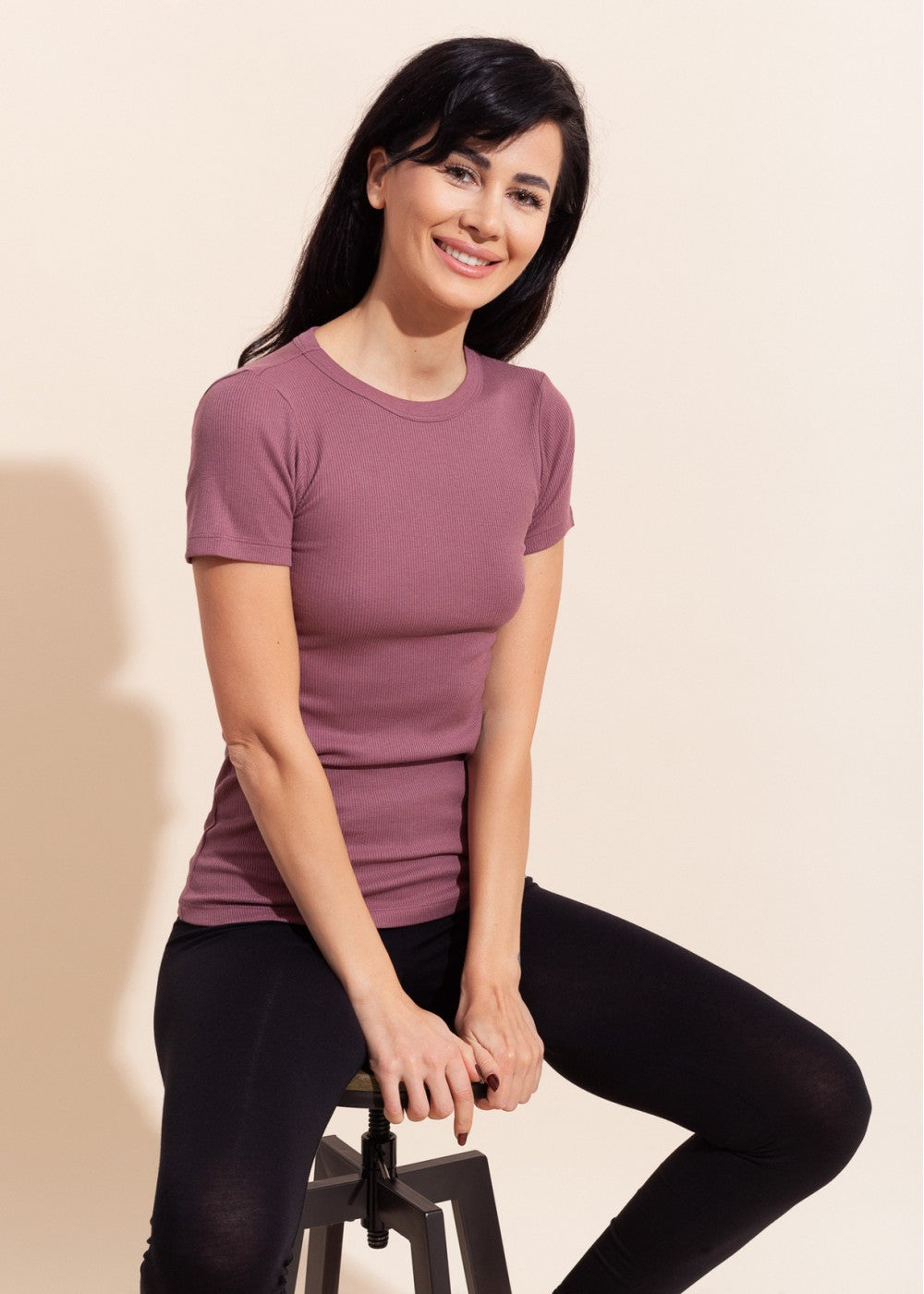 T-shirt TENCEL™ Modal Rosa Antico