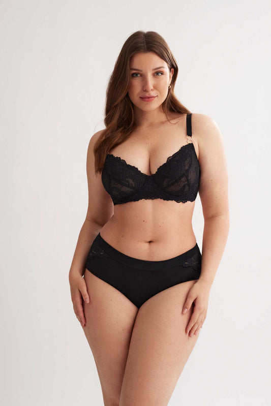 Set Reggiseno Soft e Slip a Vita Media Z12010 ULTIME TAGLIE PRONTA CONSEGNA