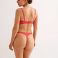 Tanga A Vita Bassa Con Inserti In Pizzo Z11903 ULTIME TAGLIE PRONTA CONSEGNA