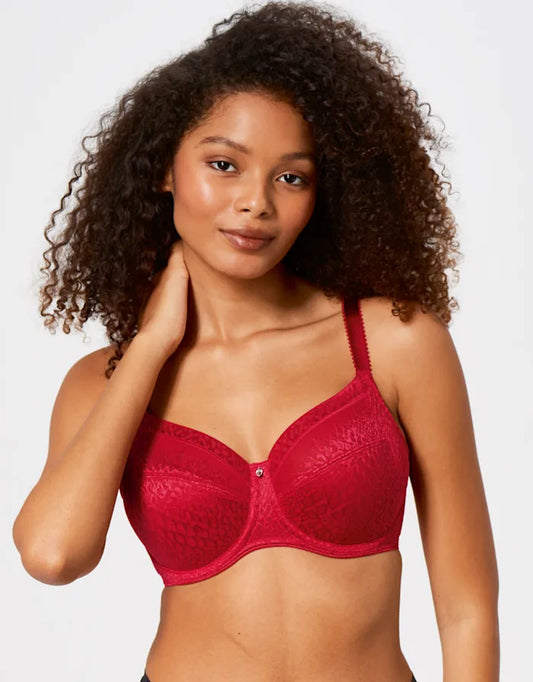 Fantasie Envisage Reggiseno Con Ferretto E Coppe Soft Rosso ULTIME TAGLIE PRONTA CONSEGNA