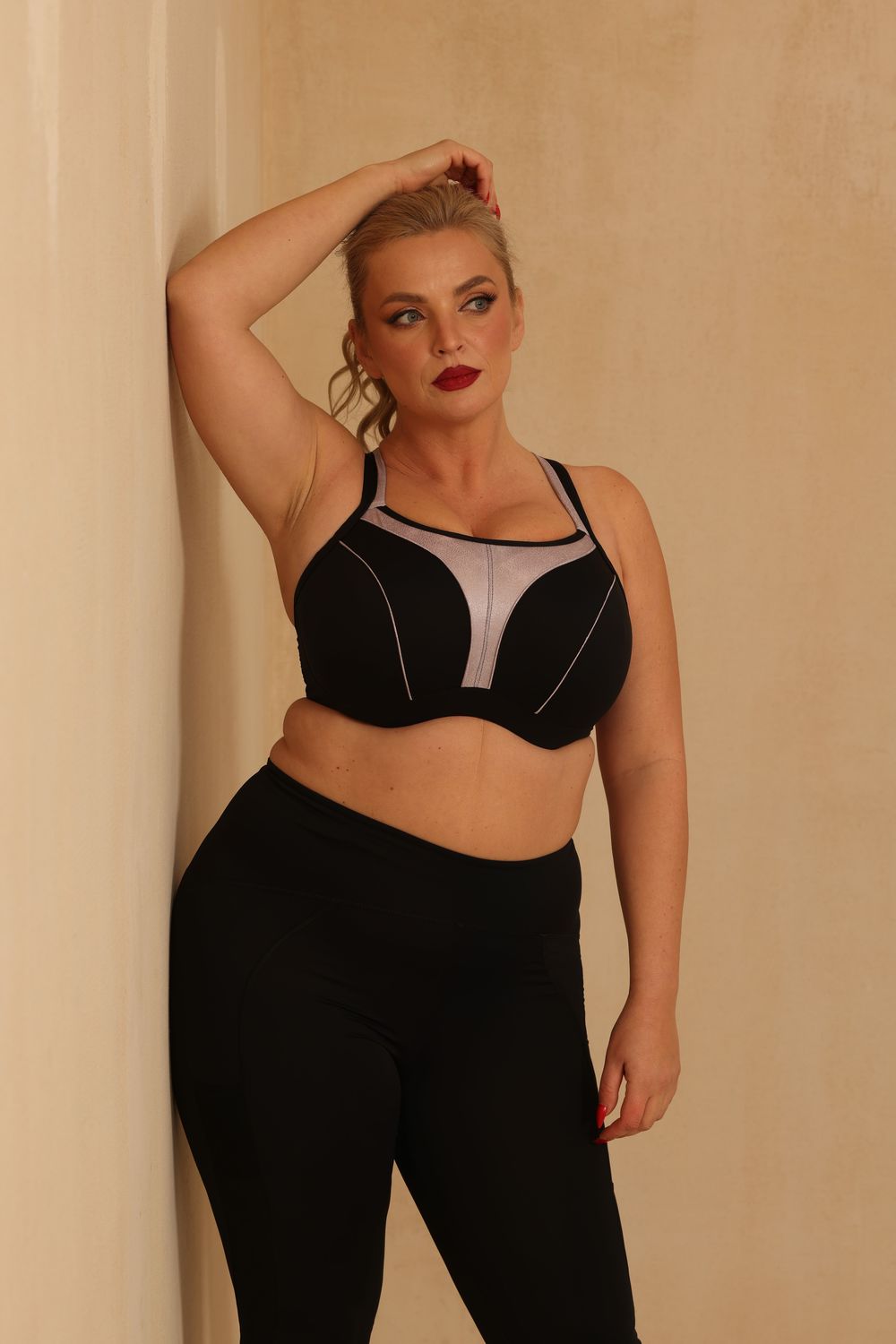 Popi Reggiseno Sportivo Con Ferretto E Coppe Spacer