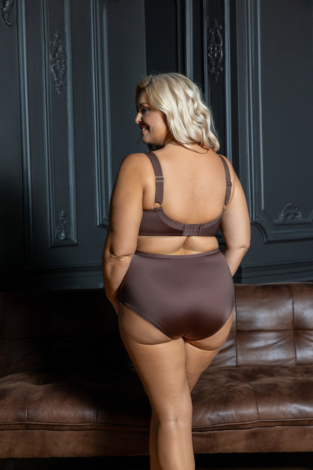 Mocca Reggiseno Con Ferretto E Coppe Semi Soft
