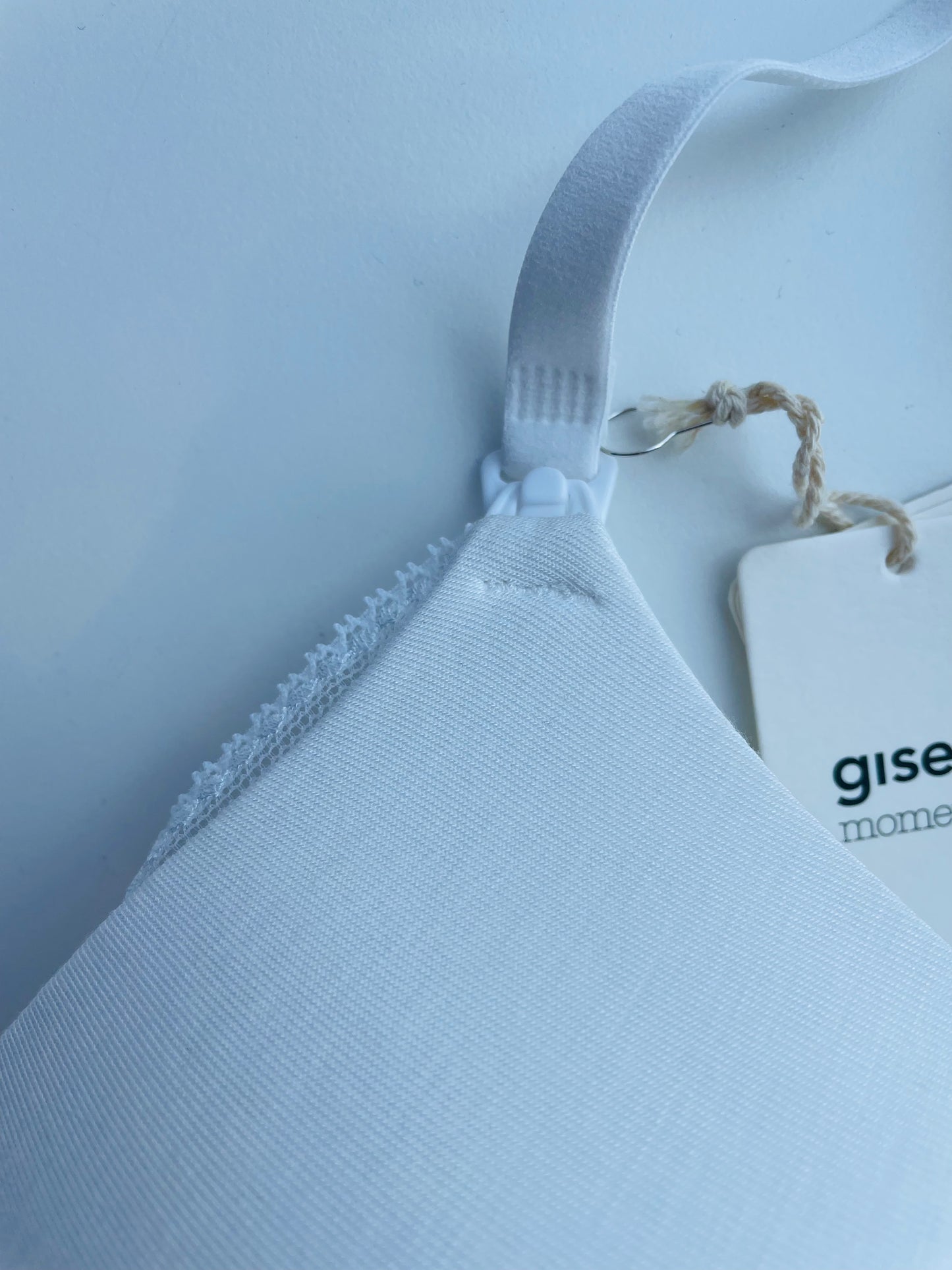 Reggiseno da allattamento in fibra di bambù 0377 Bianco ULTIME TAGLIE PRONTA CONSEGNA-ARTICOLO IN SVENDITA FINALE-NON SOGGETTO A RESI O CAMBI