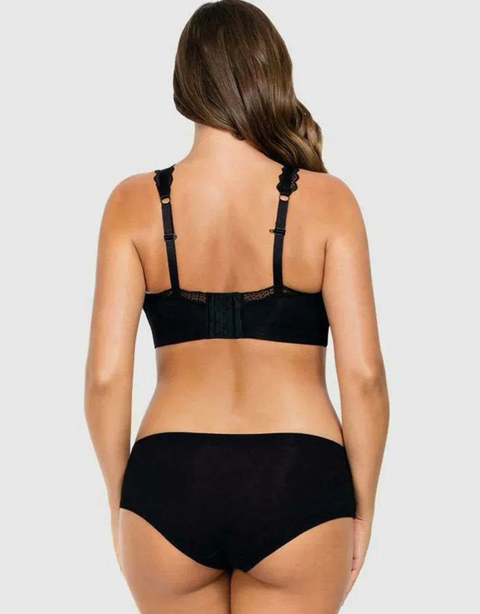 Dalis Bralette Cotone Senza Ferretto E Coppe Morbide Non Preformate Nera ULTIME TAGLIE PRONTA CONSEGNA