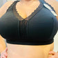 Dalis Bralette Cotone Senza Ferretto E Coppe Morbide Non Preformate Nera ULTIME TAGLIE PRONTA CONSEGNA