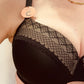Reggiseno GISELA con ferretto e copertura ascellare Nero 0362 ULTIME TAGLIE PRONTA CONSEGNA-ARTICOLO IN SVENDITA FINALE-NON SOGGETTO A RESI O CAMBI