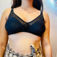 Reggiseno ESTELA senza ferretto Nero ULTIME TAGLIE PRONTA CONSEGNA-ARTICOLO IN SVENDITA FINALE-NON SOGGETTO A RESI O CAMBI