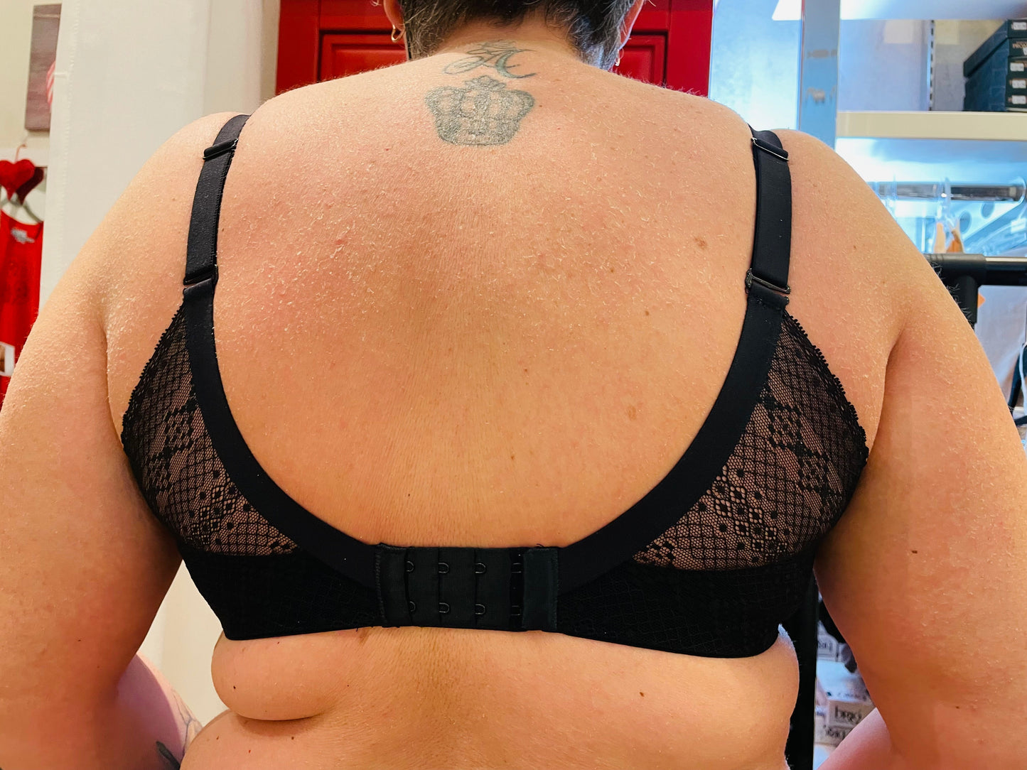 Reggiseno GISELA con ferretto e copertura ascellare Nero 0362 ULTIME TAGLIE PRONTA CONSEGNA-ARTICOLO IN SVENDITA FINALE-NON SOGGETTO A RESI O CAMBI