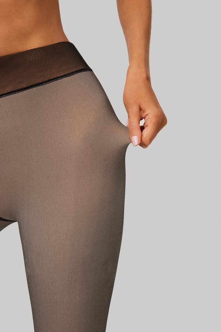 Calze Termiche Effetto Trasparente A Vita Alta 16610